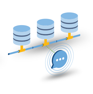 an image showing data and databases