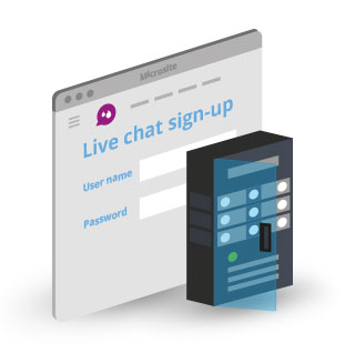 development of the chat